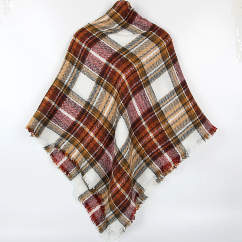 Новый стиль Женская зимняя теплая шаль обертывания Кашемир пашмины толстый