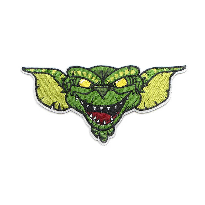 Gremlins gizmo панк аппликационные заплатки Сделай Сам железо на обуви джинсовая рубашка ткань джерси аксессуары наклейки вышитые значки E0082 - Цвет: 2