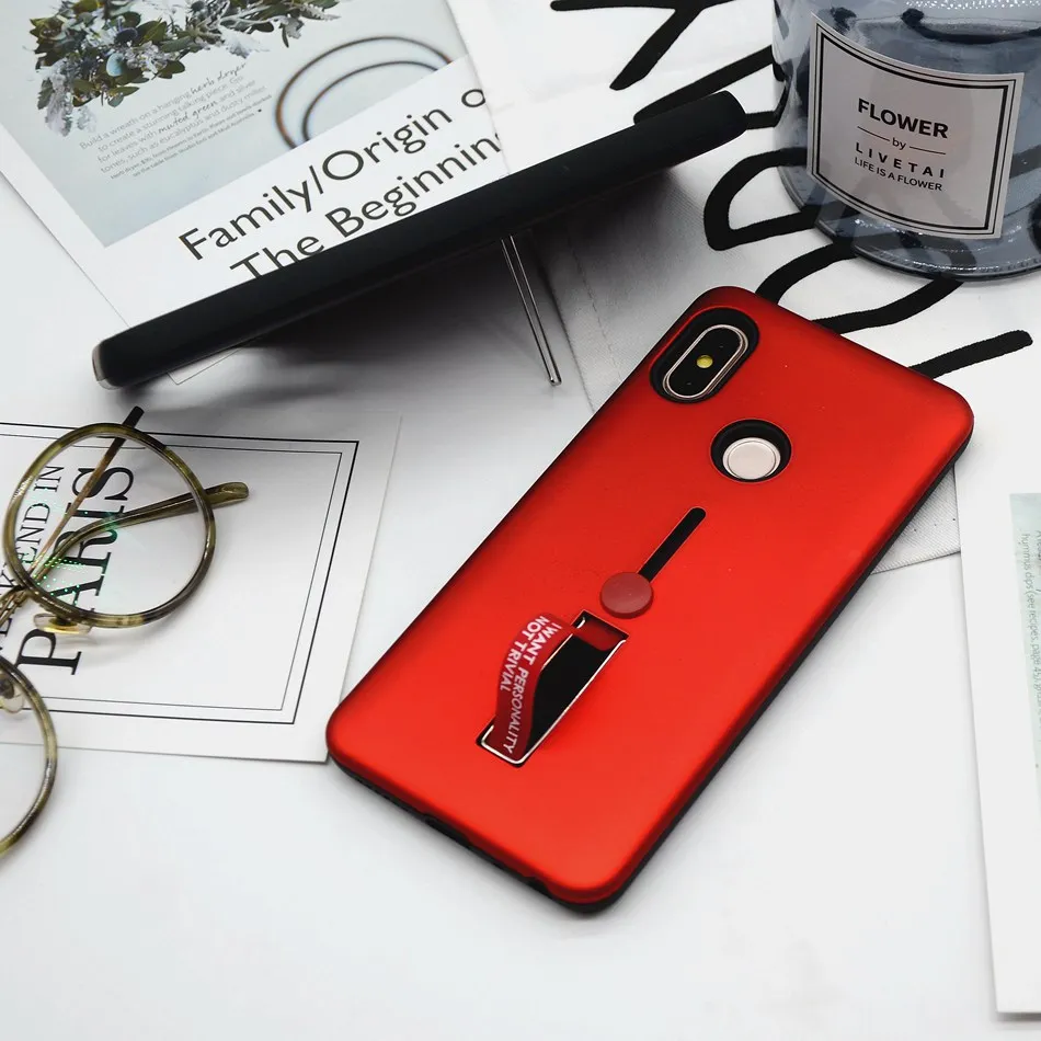 Модный чехол-подставка для Xiaomi Redmi Note 8 Pro, чехол с петлей на палец для Redmi Note 7, 6, 5, скрытый чехол-подставка s