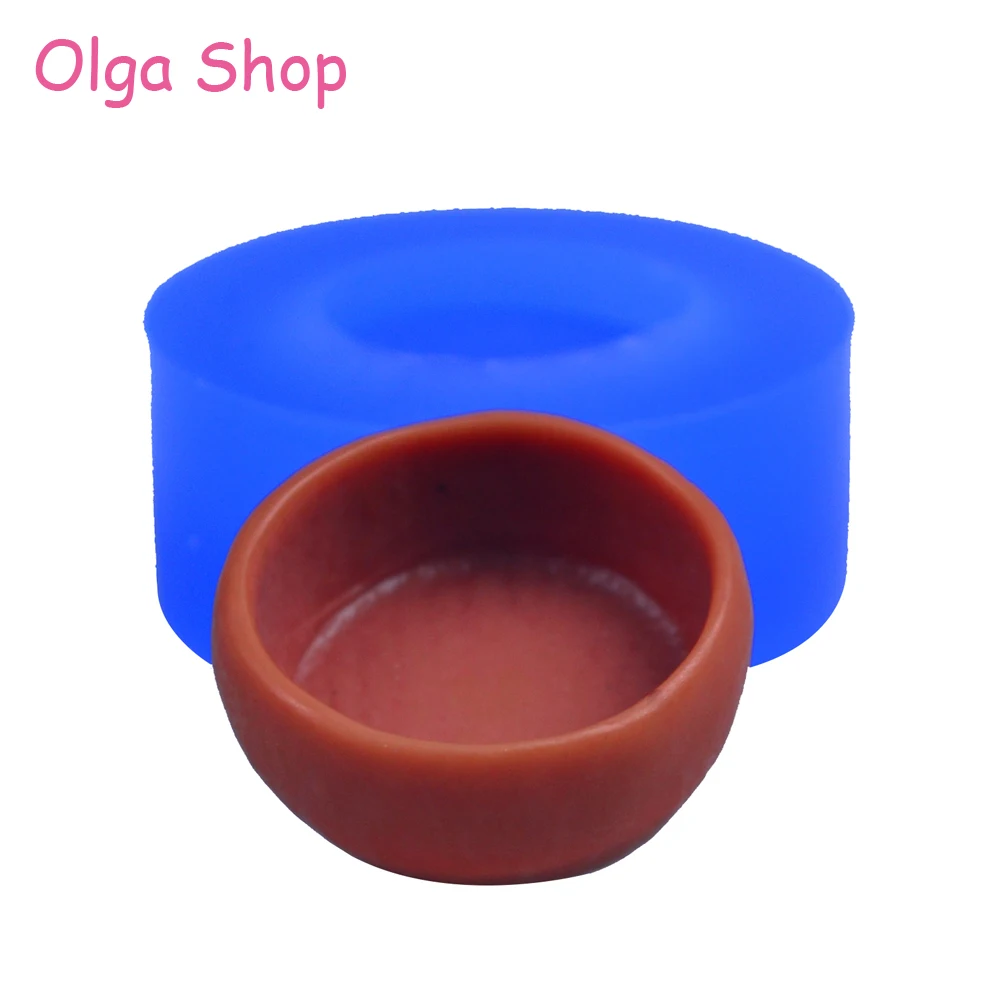 PYL467 26 1 мм 3D чаша силиконовая форма для кукольного домика Шоколад Конфеты помадка