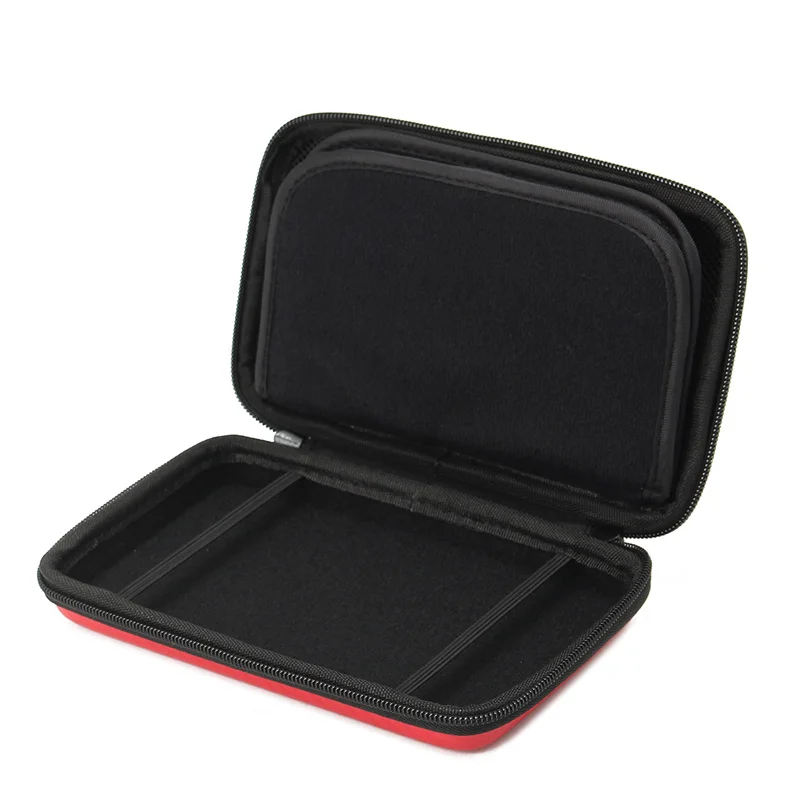 EVA Твердый переплет ручное игровое устройство ручка сумка для nintendo 2DS LL/XL углеродного волокна чехол защитный чехол 5 цветов