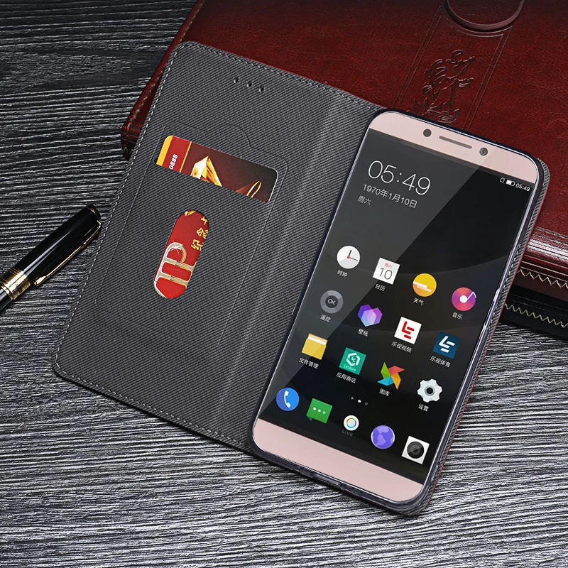 Чехол для LeEco Le Max 2 высококачественный кожаный чехол-книжка в стиле ретро деловой
