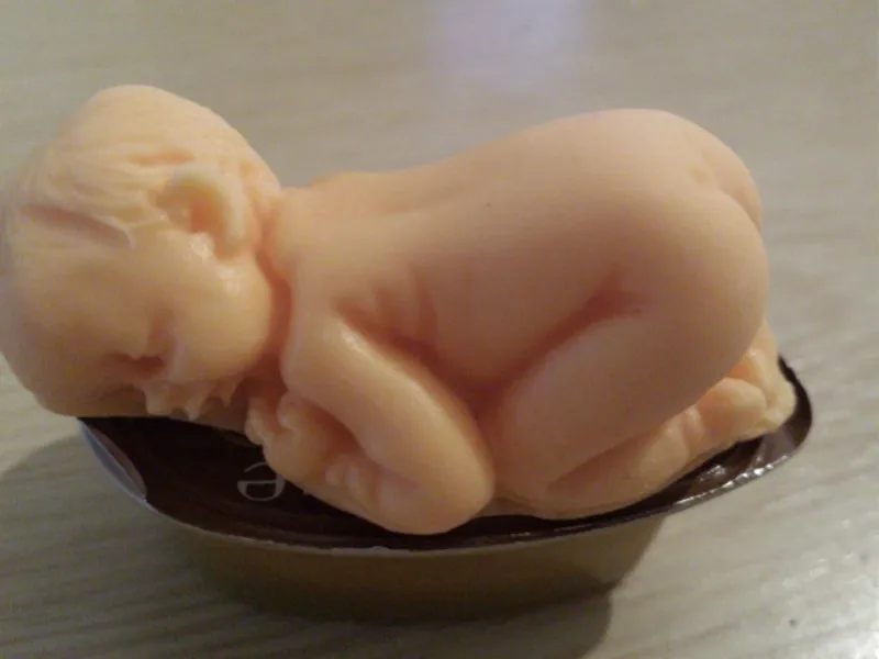 3D Cute Baby Silicone Mold Confectionery Tools Lace Mold Fondant Cake Decorating Tools for Pastry Baking