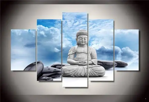 Картина Будда на холсте домашний декор холст для гостиной живопись по