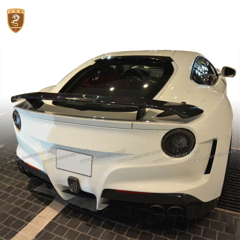 CSSYL спойлер из углеродного волокна для F12, спойлер заднего крыла для Ferrari F12, внешняя отделка, авто аксессуары