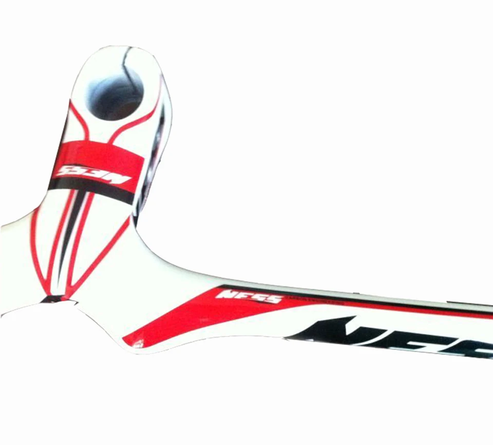 NESS MTB руль полностью углеродный горный велосипед MTB rise плоский руль с рулем
