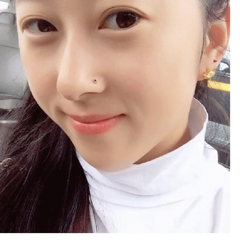 Булавка из 18-каратного золота с натуральными бриллиантами для мужчин и женщин 0 03