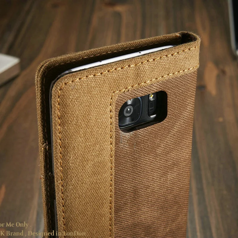 Для samsung S10 Plus чехол Caseme Магнитная джинсовая кожаная подставка для кошелька для samsung Galaxy S10 S9 Plus S8 S7 Edge Note 8