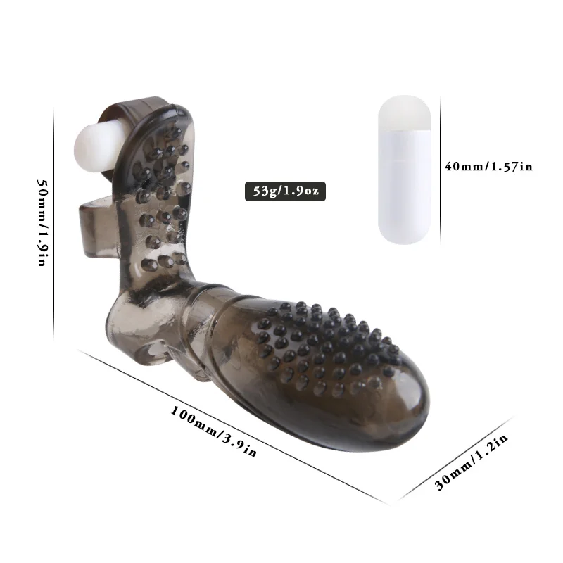 G spot Finger Sleeve Женский вибратор мастурбатор вибрационный массаж клиторальный