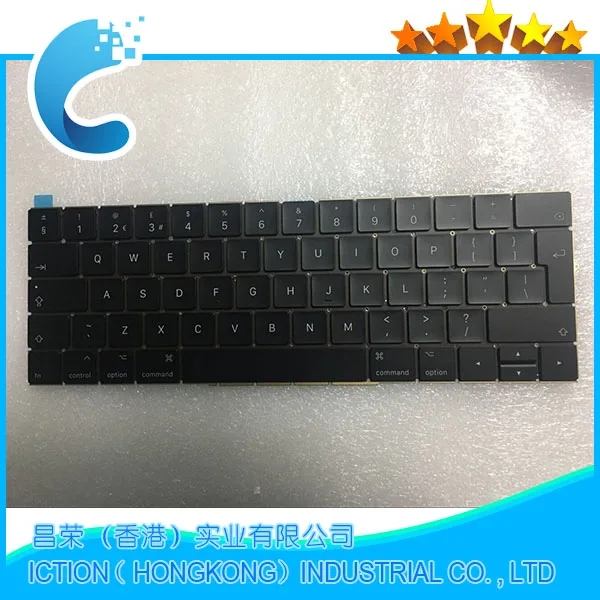 Оригинальная новая клавиатура A1707 английская для Macbook Pro Retina 15 ''A1707 стандарт