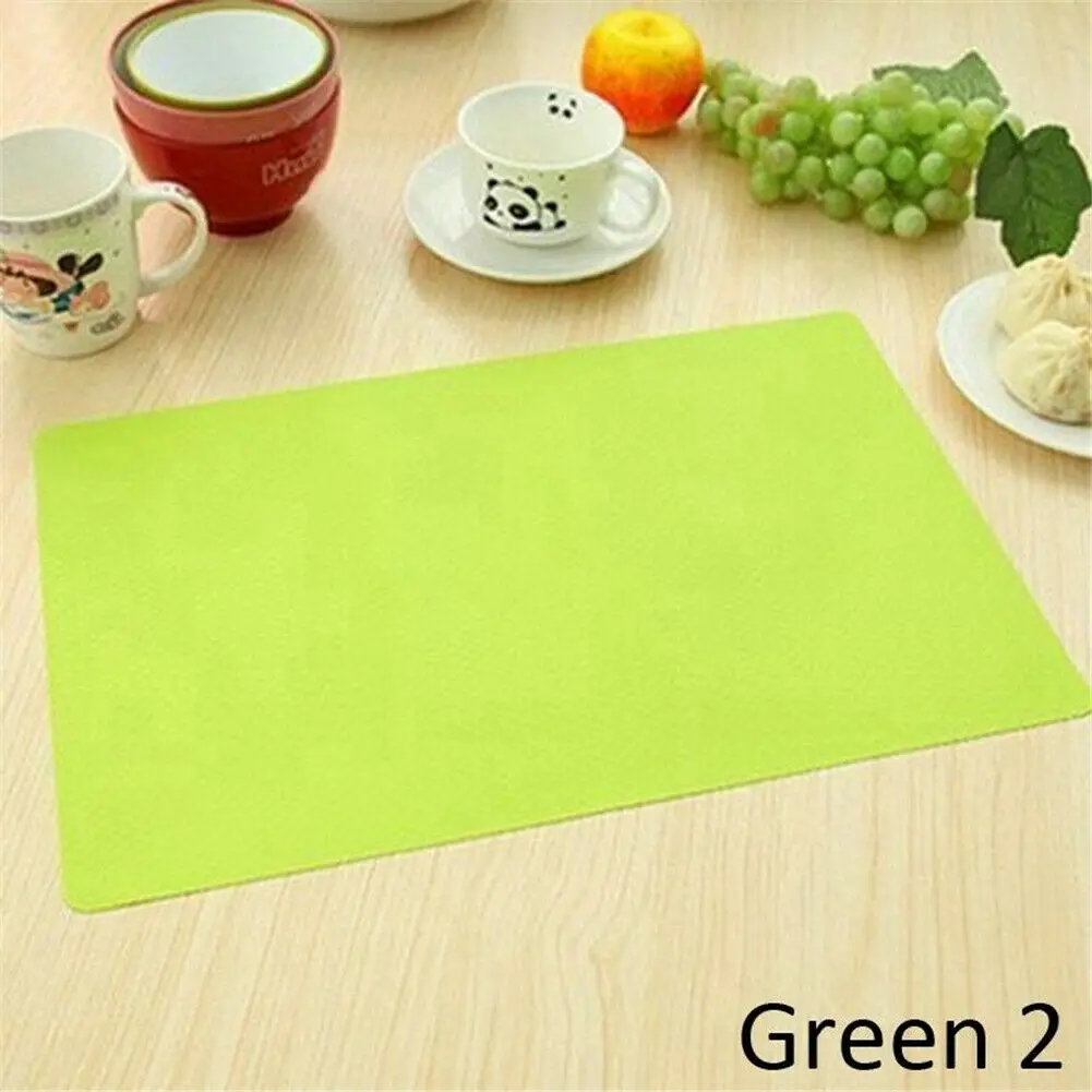 Green B 4 шт легко Очищаемый Антибактериальный коврик для шкафа анти-масло анти-Мороз коврик для холодильника может отрезать - Цвет: Green B