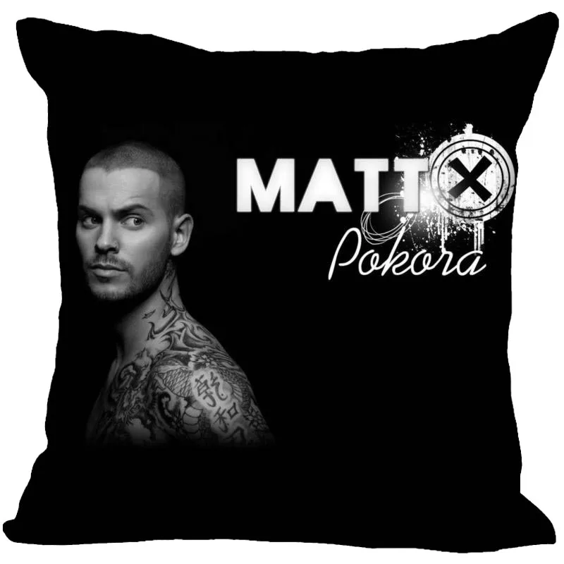 Matt Pokora наволочки для дома декоративные подушки крышка невидимый молнии подушки детские чехол Чехлы для декоративных подушек 40X40,45 X см 45 см - Цвет: 6