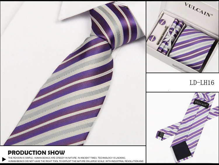 Newnecktie Наборы для ухода за кожей новый мужской моды классические Точки плед