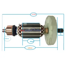 Хорошее качество замена якорного ротора для MAKITA HM0810 220 В