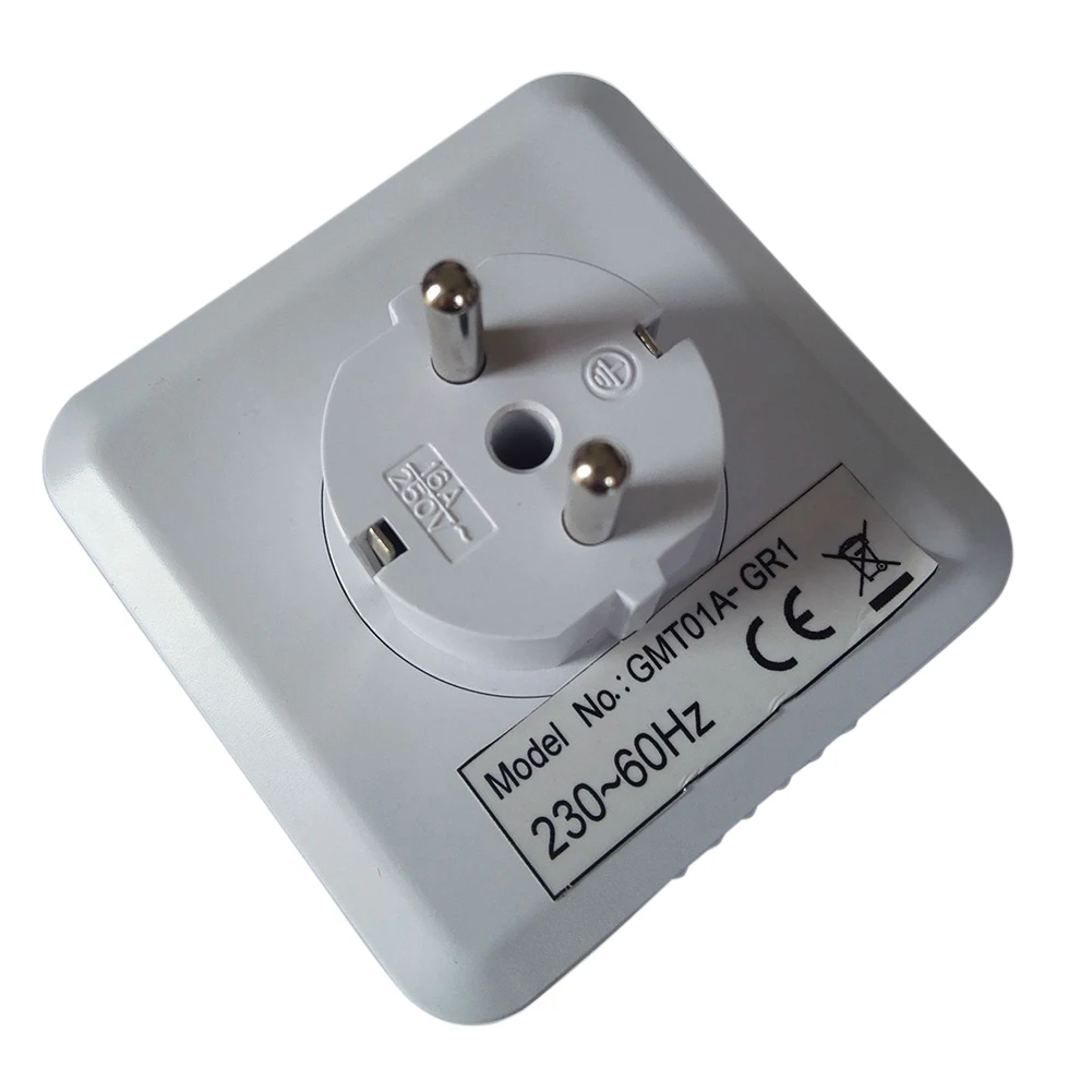 24 часа таймер розетка механический переключатель 230V/110 в ЕС/США Plug стены защитное
