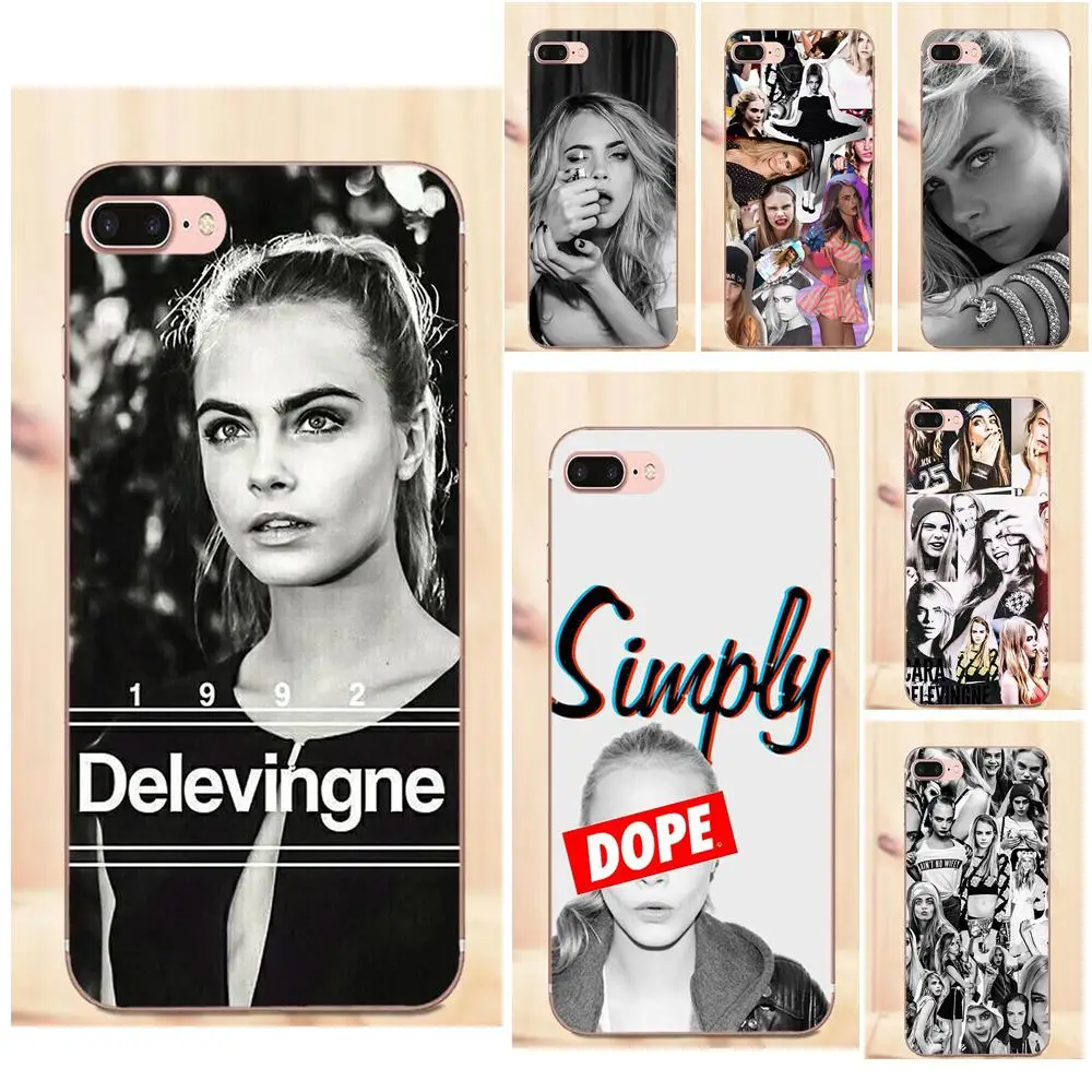 Maerknon Cara Delevingne для Xiaomi Redmi 5 4A 3 3S Pro Mi4 Mi4i Mi5 Mi5S Mi Max Mix 2 Note 4 Plus прозрачный мягкий