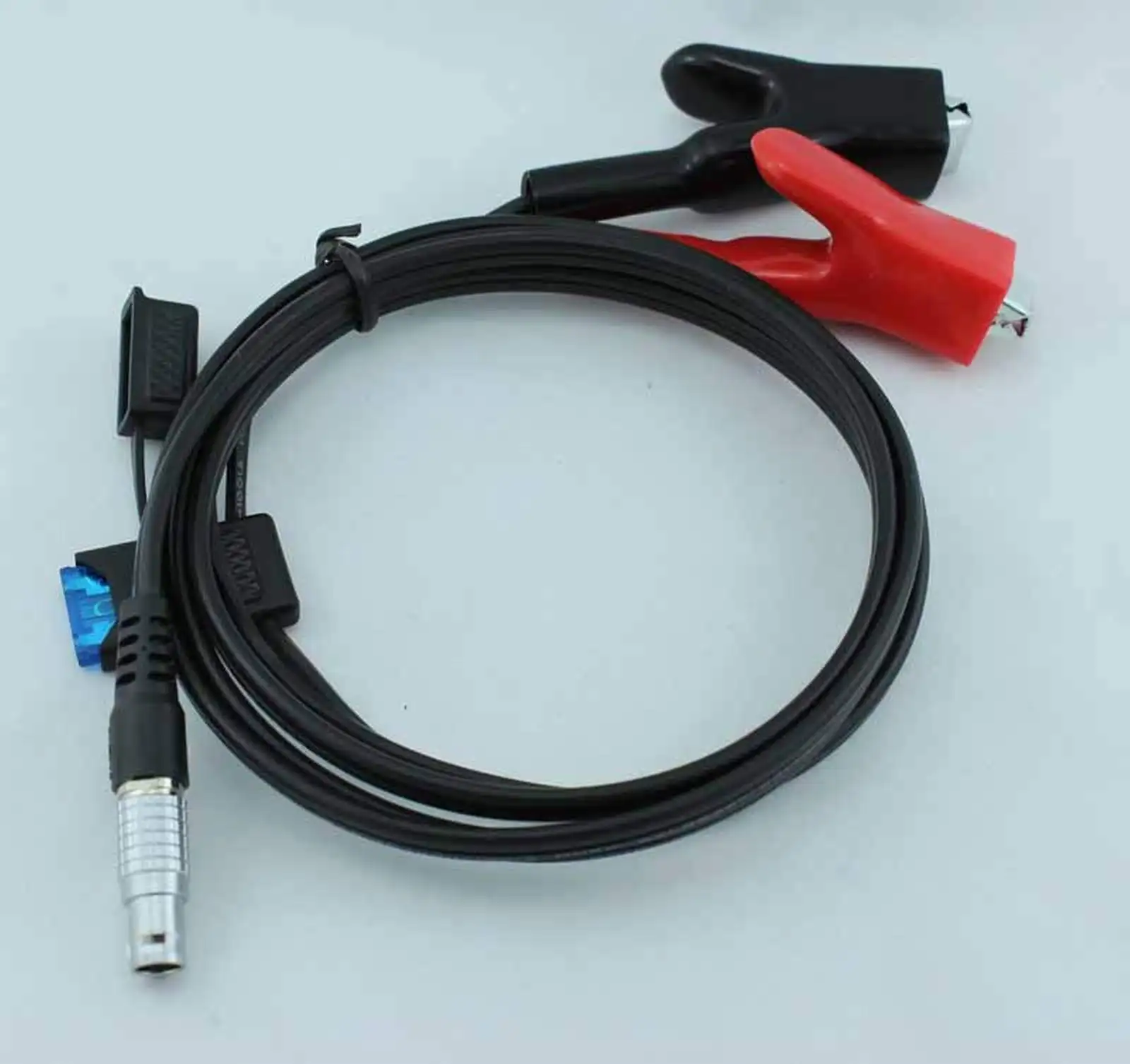 

BRAND NEW Power Cable for Leica total station 5-pin (0B) wire to Alligator clips