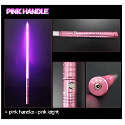 Pink HD Pink Light Новая распродажа 1 шт. Косплей 100 см Длина светильник меч мигающий люк электронная игрушка Небесный светильник игрушечная сабля подарок на день рождения Рождество - Цвет: Pink HD Pink Light