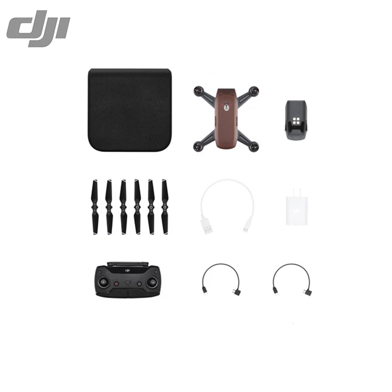 DJI LINE FRIENDS (коричневый) контроллер Spark Combo Drone 1080 P HD видео запись 12MP камеры для