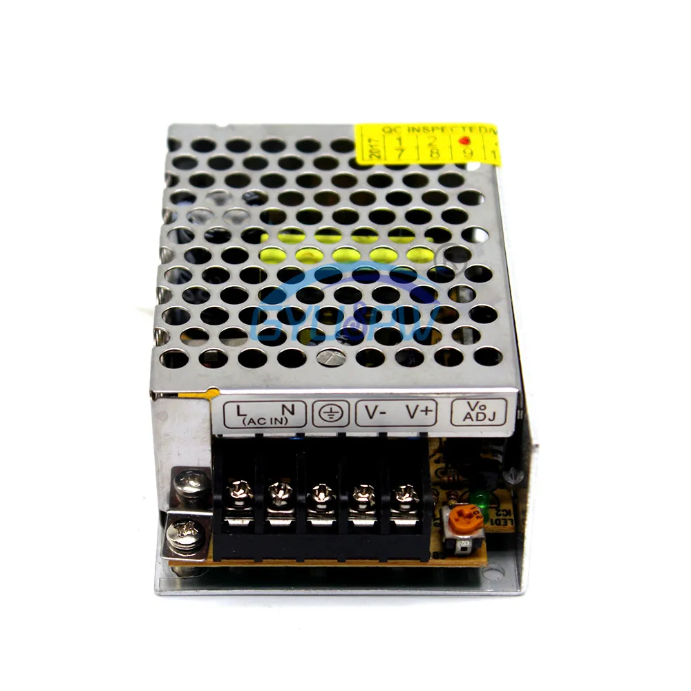 Одиночный выход DC3V 5A 15W источник питания трансформатор 100-240V AC к 3V15W адаптер для