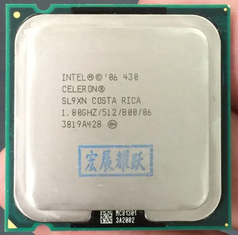 Процессор Intel Celeron E430 LGA 775 для настольного компьютера центральный процессор