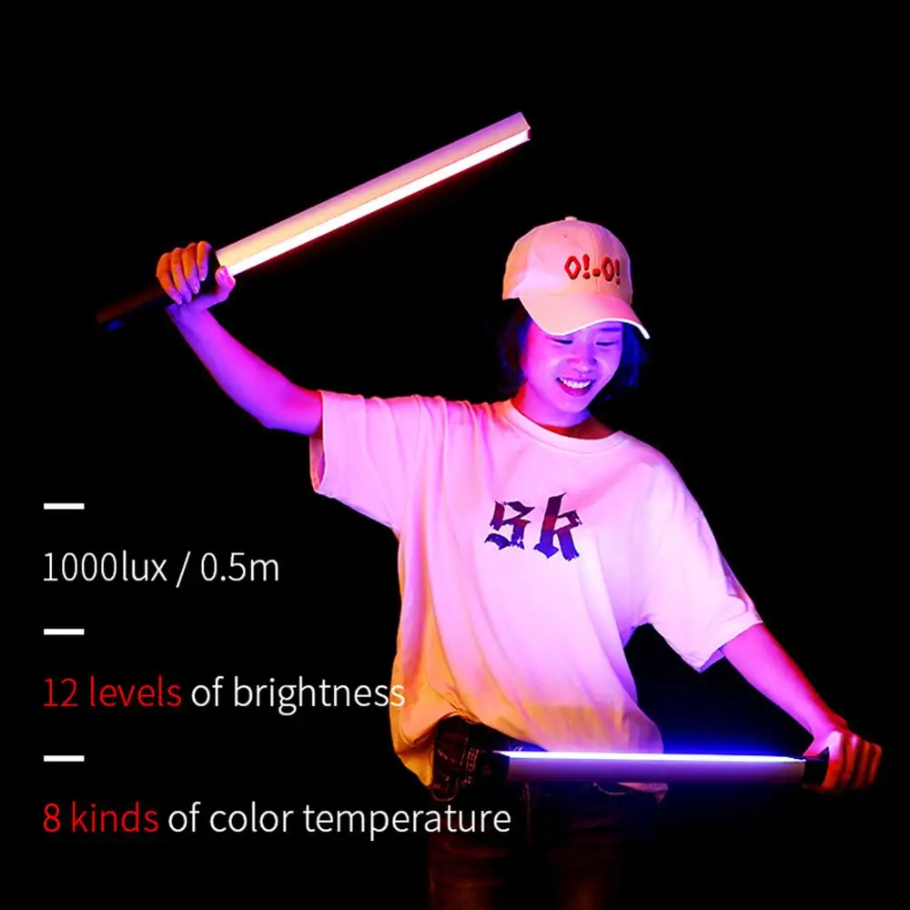 Новый RGB цветной ручной светодиодный видео свет 10 Вт 3000 К профессиональная фото