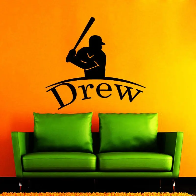 Название Бейсбол Стикеры Автомобильная наклейка спортивные постеры для