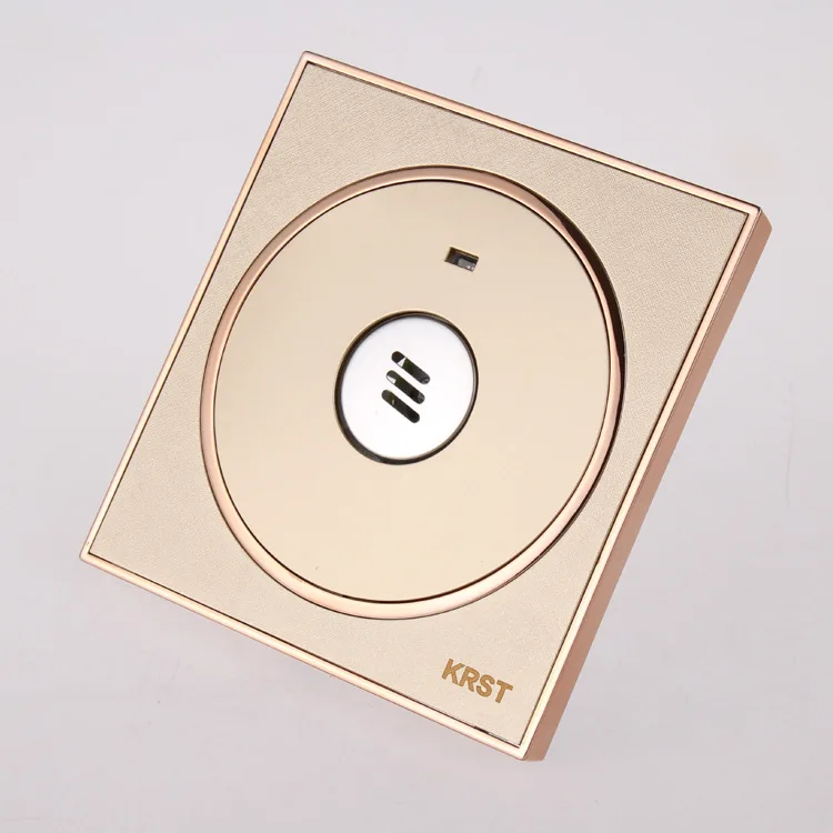 Розетка настенного выключателя 86-тип высокого класса украшение дома круглая