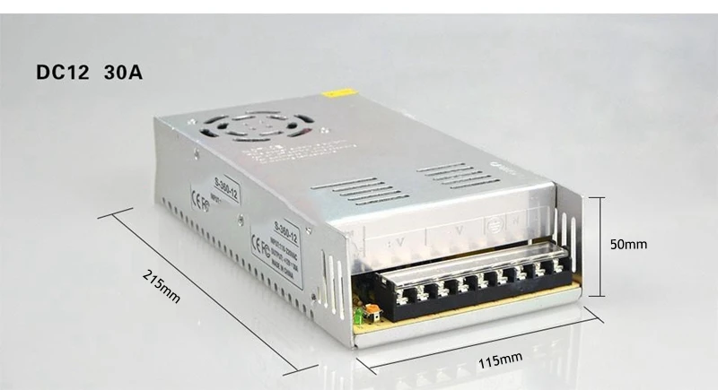 Питание DC5V 12V 24V 1A 2A 3A 5A 10A 12A 15A 20A 30A 40A 50A 60A светильник ing трансформатор для Светодиодные ленты светильник переключения Мощность
