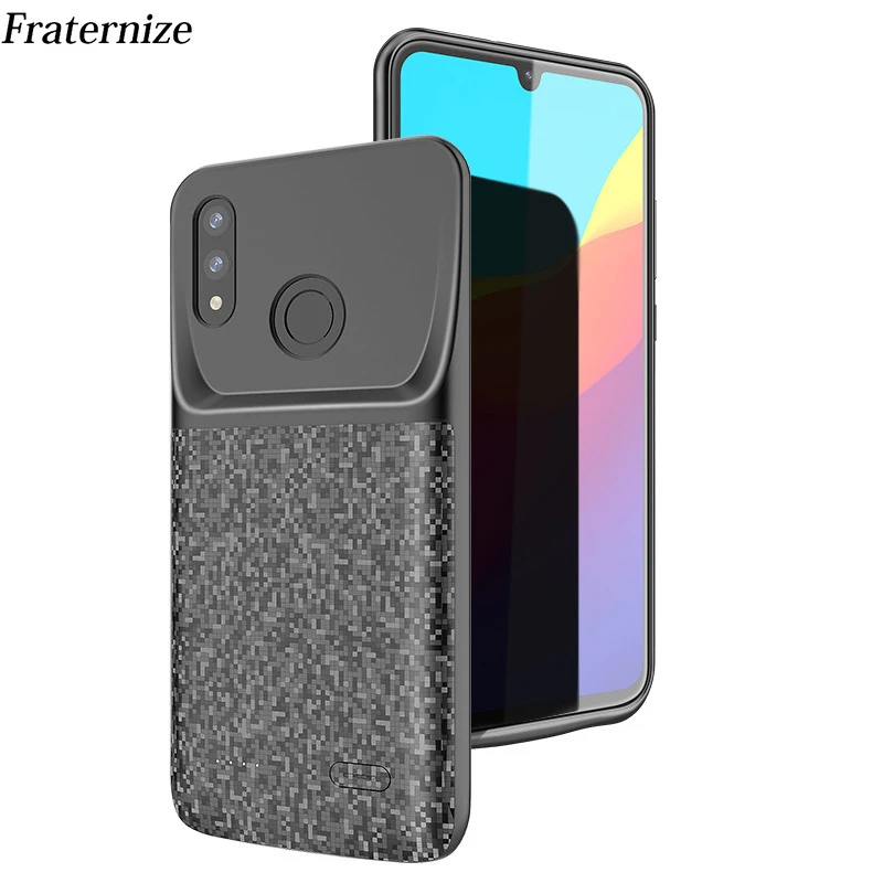 Чехол с аккумулятором для Huawei P Smart 2019 силиконовый ударопрочный чехол зарядным