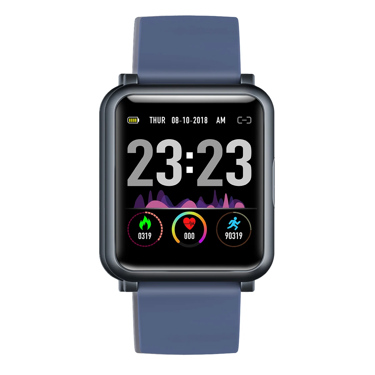 Bakeey H9 1,3 дюймов ЭКГ+ PPG монитор HR кровяное давление Smartwatch IP67 водонепроницаемый спортивный режим Зарядное устройство Док-станция Смарт-часы для мужчин и женщин