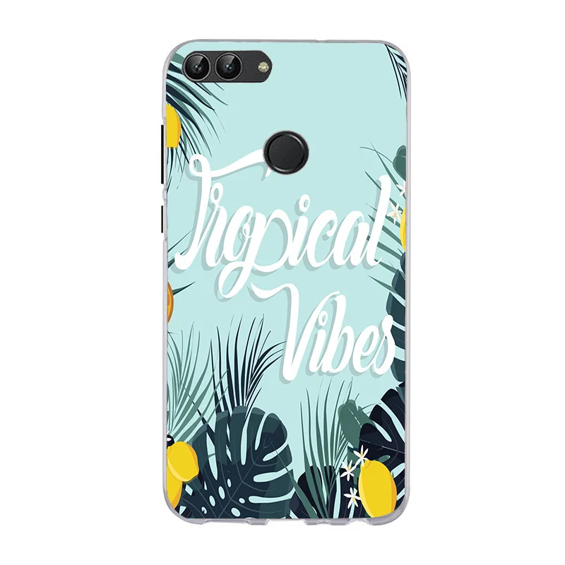 SICOOTE для funda huawei P8 lite 2017 чехол силиконовый прозрачный p smart p20 Funda marble Mickey |