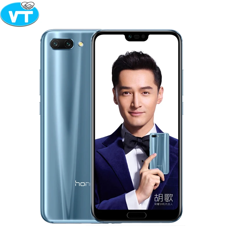Новое поступление huawei Honor 10 4 г LTE 6 ГБ 128 3D изогнутые Стекло Octa core 5 8 дюймов