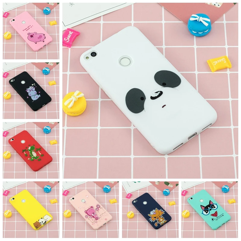 For Hawei P8 Lite 2017 Case Soft Silicone Cartoon Phone Back Cover Huawei P9 Etui | Мобильные телефоны и аксессуары