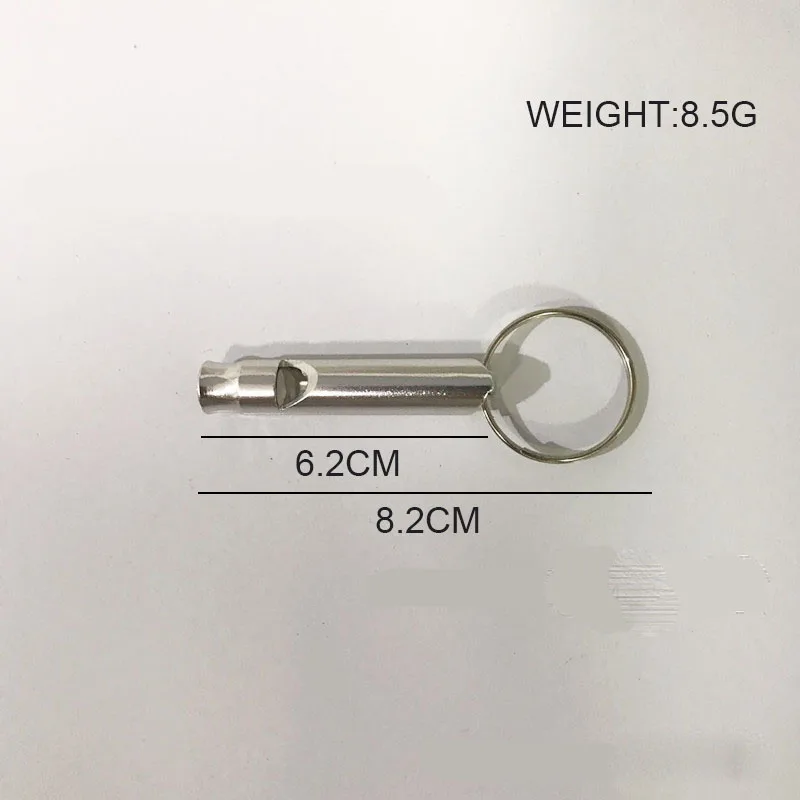 

RE Multifunctional aluminum keychain emergency survival mini key chain whistle portable for camping hiking outdoor sports