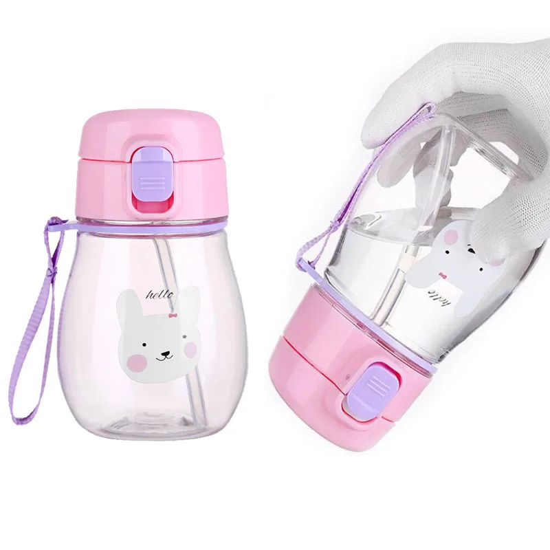 350 мл Тритан соломенная чашка детская для кормления портативная бутылка воды