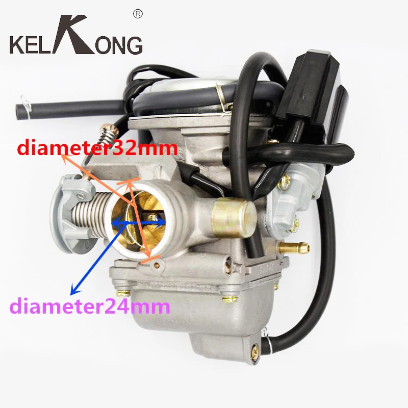 KELKONG GY6 125cc 150cc мотоцикл Карбюратор Carb для BAJA Скутер ATV Go Kart Скутер мопед 125cc PD24J мотоциклетные запчасти