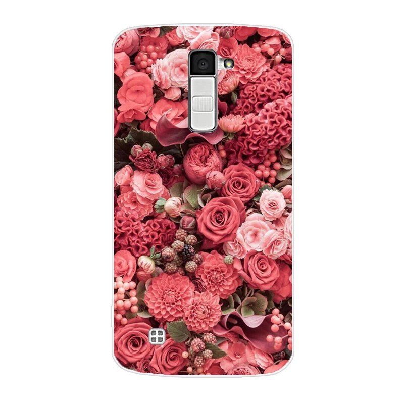 Зеленый Чехол для LG K10, чехол для LG K10 K420N K430, мягкий чехол для телефона LG K 10 K10 LTE K430ds, силиконовый чехол из ТПУ s - Цвет: Зеленый