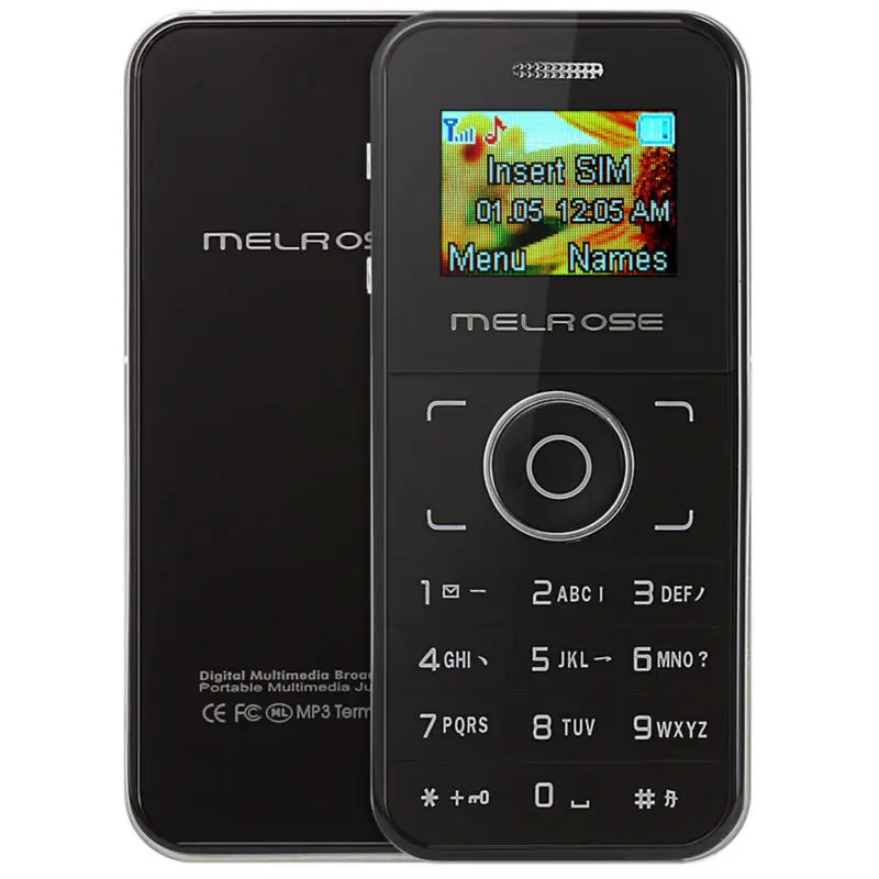 MELROSE M001 1 0 дюймовый OLED экран одноъядерный DetachableCard телефон с MP3 воспроизведение
