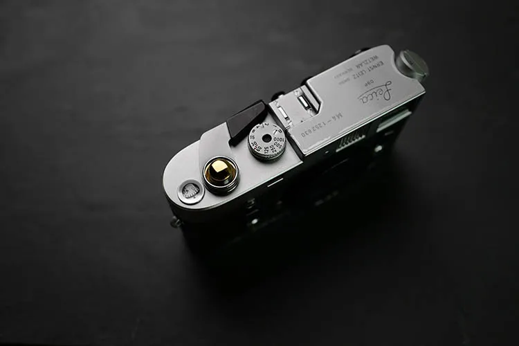 Mr. Stone Фирменная позолоченная кнопка спуска затвора для камеры Fujifilm Canon Nikon Leica sony