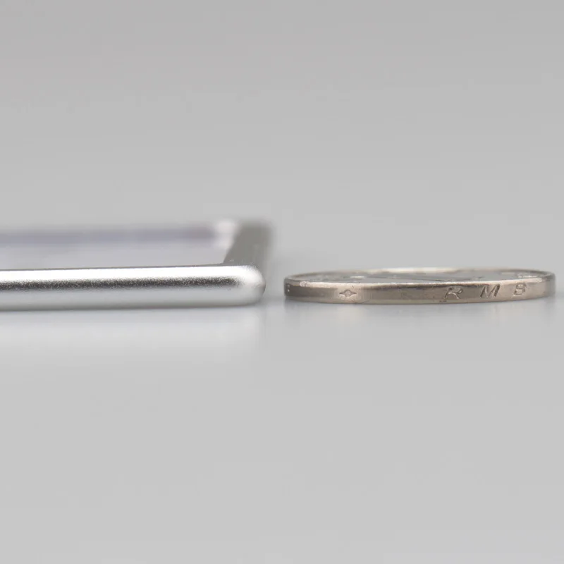 Средний новый модный металлический Выставочный бизнес визитная карточка для