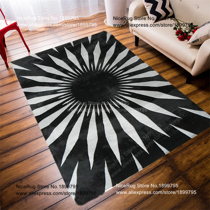 

70*140CM Modern Style Carpets Rose carpet Black Rose Mat For Living Room Soft And Luxurious Rugs And Carpets Bedroom Area Rug