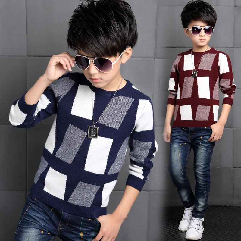 Детская трикотажная Базовая рубашка из 100% хлопка для мальчиков 2017 детская