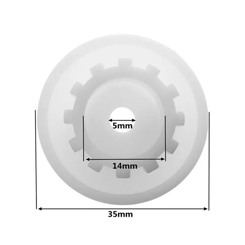 5 шт. детали мясорубки пластиковая Шестерня подходит для Zelmer A861203 86 1203 9999990040