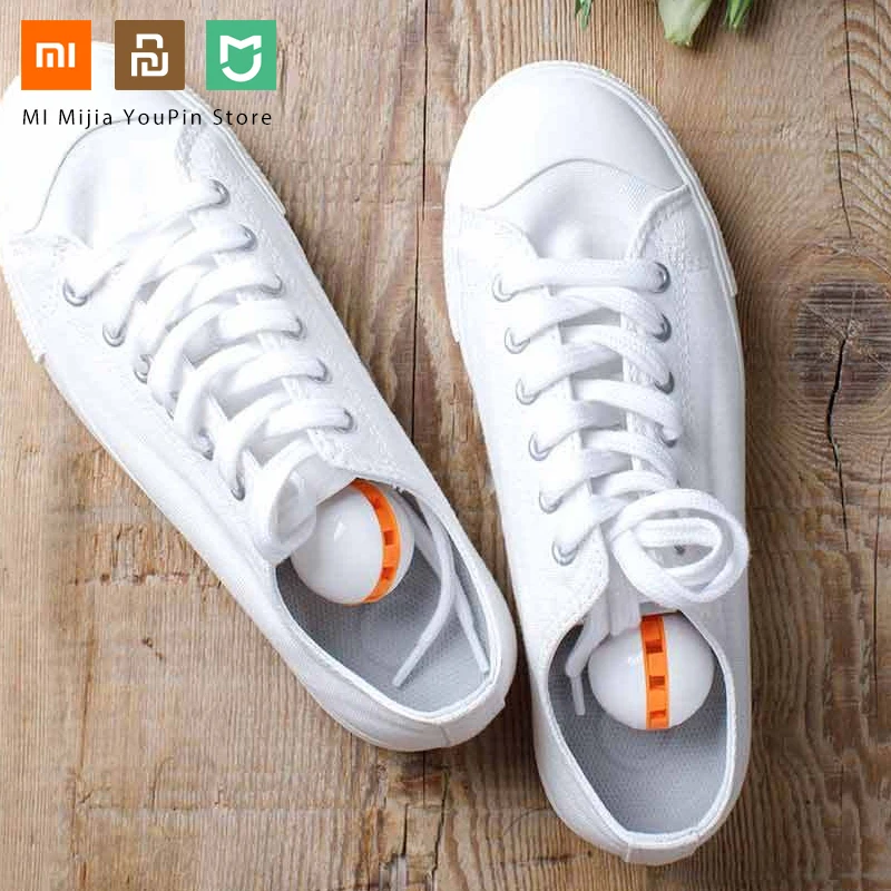 6 шт., Xiaomi Youpin, Чистая Свежая обувь, дезодорант, сухой дезодорант, Очищающий воздух, переключатель, Шариковая обувь, Устранитель для домашней обуви