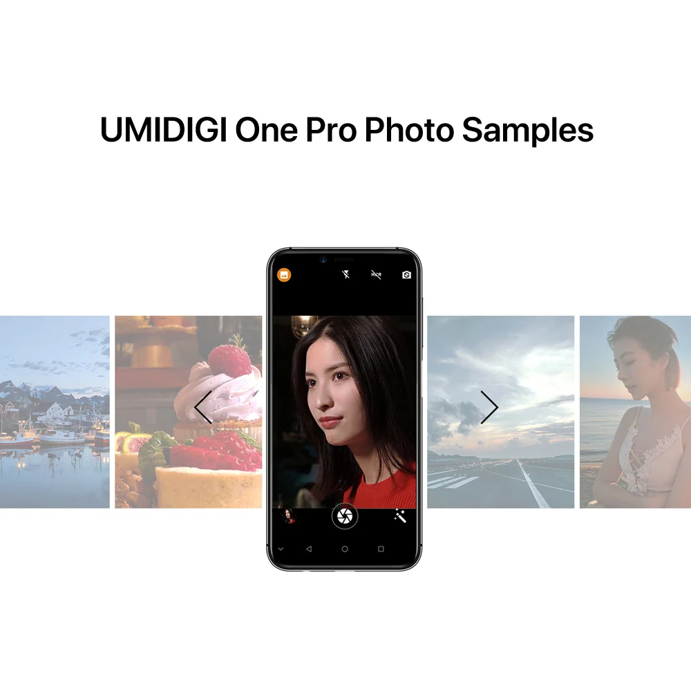 Global Bands UMIDIGI One Pro 5.9inch Notch 19:9 Bezel-less Full Screen Android 8.1 Mobile Phone 4GB 64GB Octa Core Smartphone