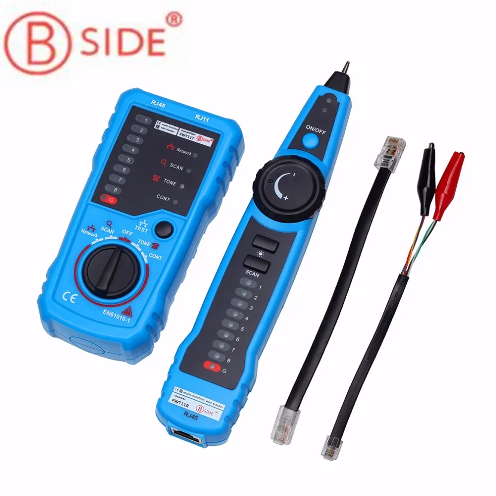BSIDE RJ11 RJ45 Cat5 Cat6 телефонный провод трекер Tracer тонер Ethernet LAN Сетевой кабель тестер детектор линия Finder