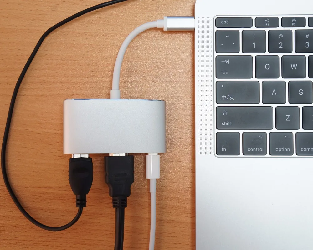 JZYuan USB C 3,1 к HDMI 4 к цифровой AV многопортовый адаптер USB 3,0 Тип C PD концентратор адаптер конвертер для Macbook хромированная книга