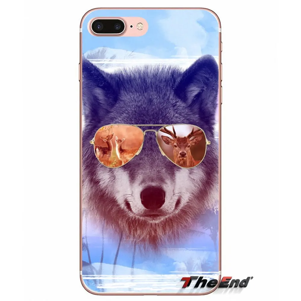 Для iPhone X 4 4S 5 5S 5C SE 6 6S 7 8 Plus Samsung Galaxy J1 J3 J5 J7 A3 A5 2016 2017 милый Чехол для очков с