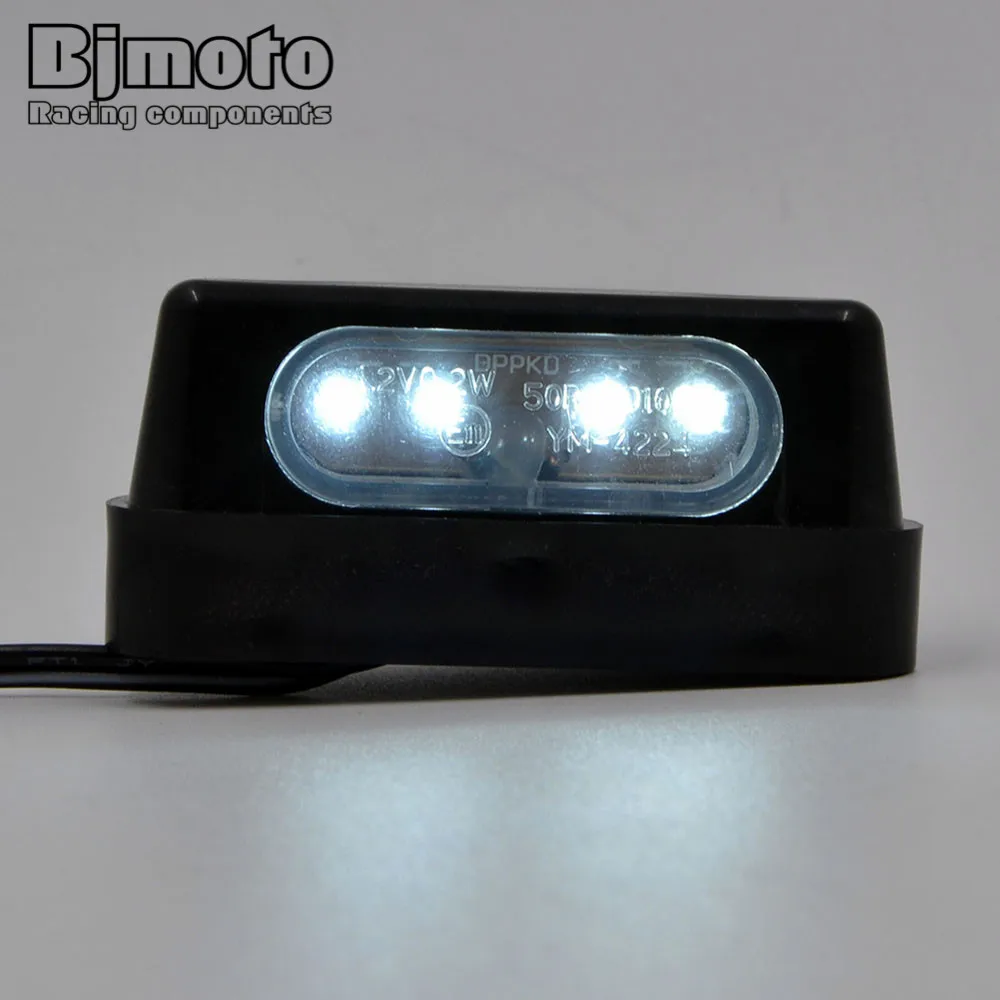BJMOTO в виде бабочек новинка 12 V 0 2 W универсальный черный светодиодный мотоцикл